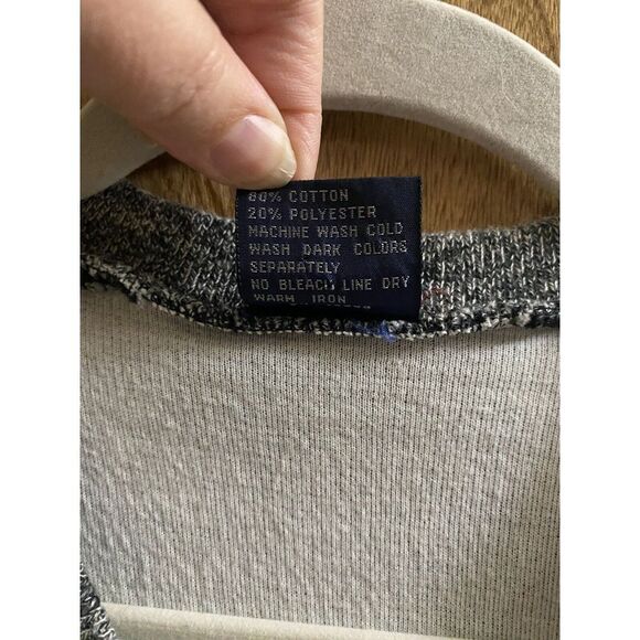 Vintage Brittania Gray Cotton Hunting Vest Suede Shoulders Button Pockets Size L - Picture 3 of 14